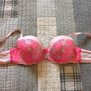 Victoria's Secret Dream Angels Lined Demi Bra 38C